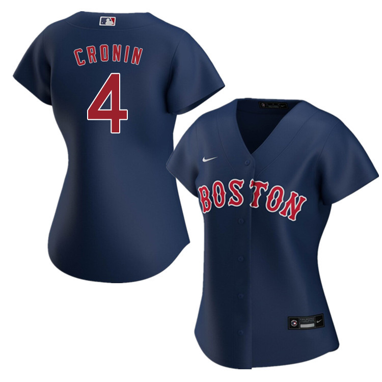 Nike Women #4 Joe Cronin Boston Red Sox Baseball Jerseys Sale-Navy